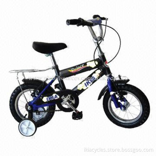 Kids' bike with steel luggage carrier, best for children, made in China